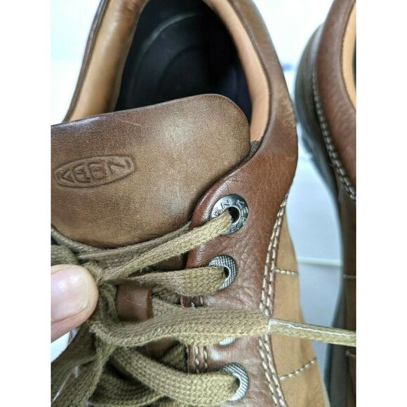 Keen Women’s Size 10 US Presidio Hiking Shoe Bootie Walking Brown Tan Lace Up - Picture 7 of 12